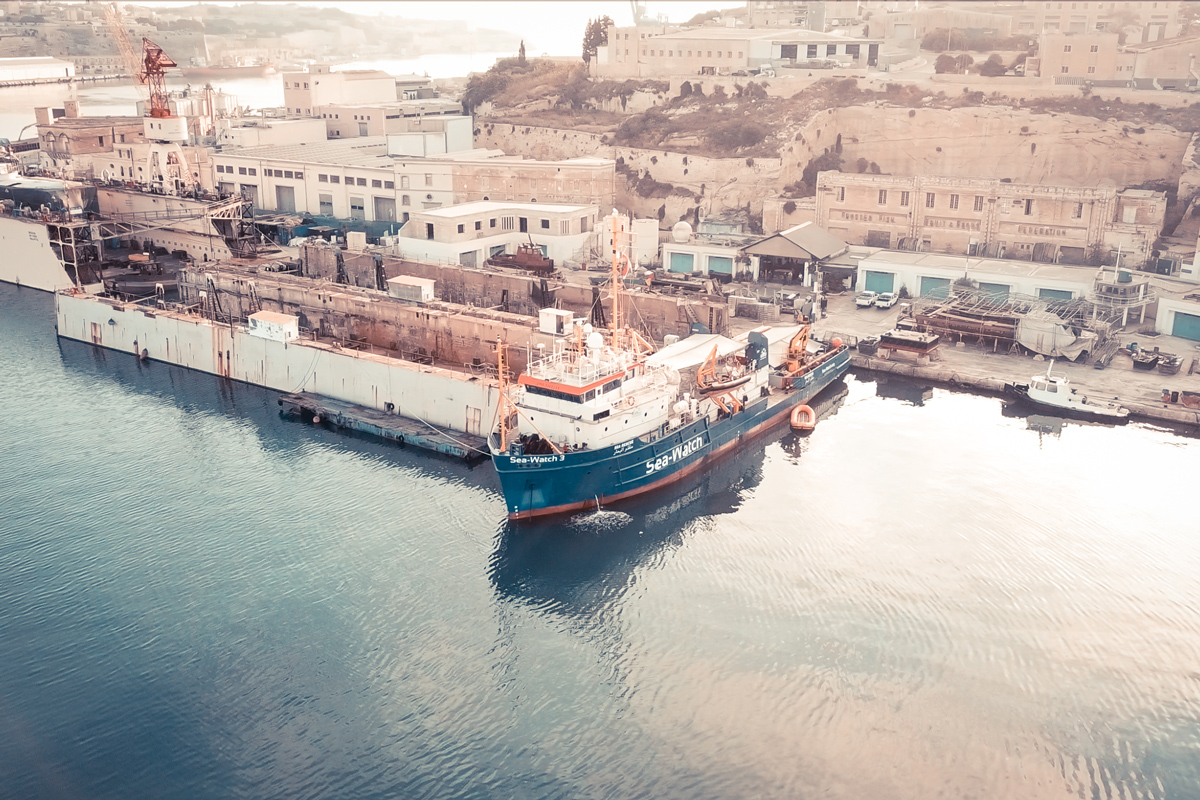 NGO Schlepper - Malta - Ein Prozent
