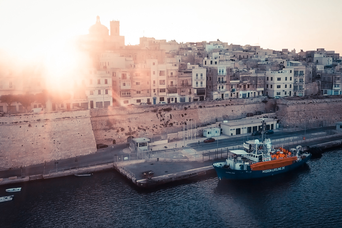 NGO Schlepper - Malta - Ein Prozent